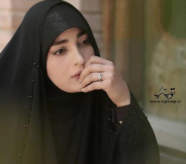 عکس دختر چادری عینکی