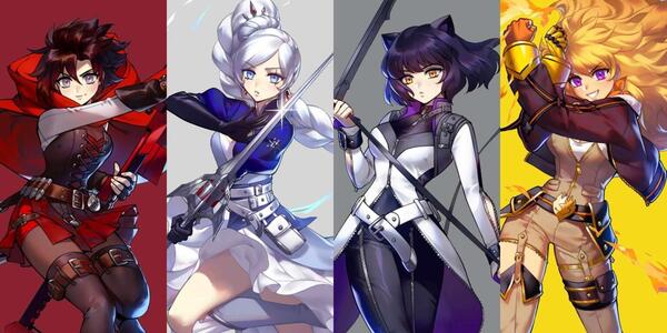 عکس انیمه rwby