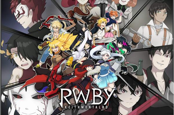 عکس انیمه rwby