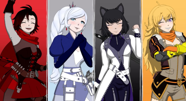 عکس انیمه rwby