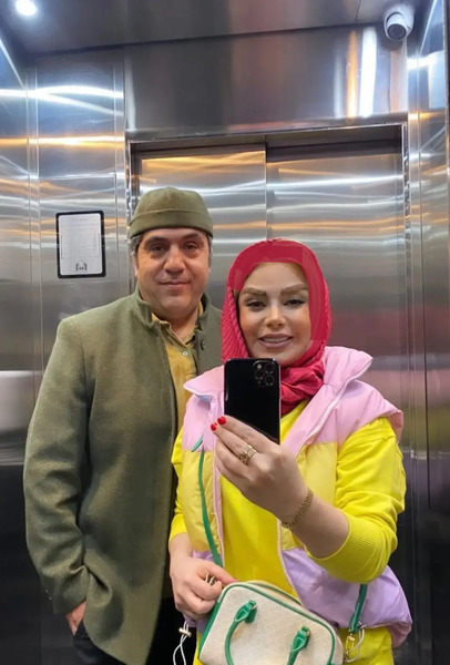 عکس مجری زن سابق به خانه برمیگردیم
