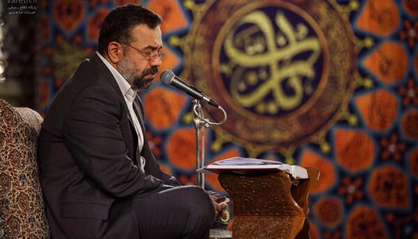 عکس قاسم سلیمانی در ضریح امام رضا