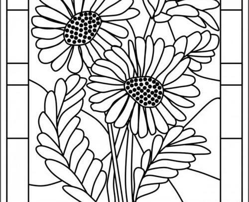 عکس طرح نقاشی گلدان ساده