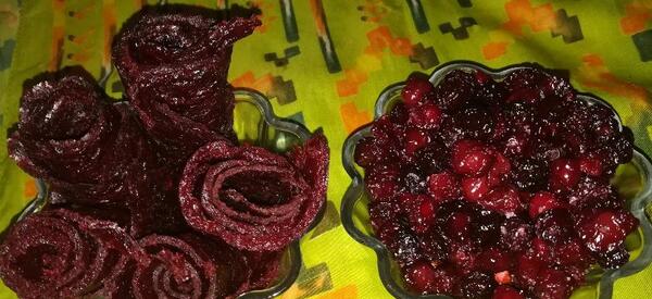 عکس لواشک لقمه ای