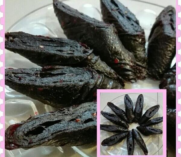 عکس لواشک لقمه ای