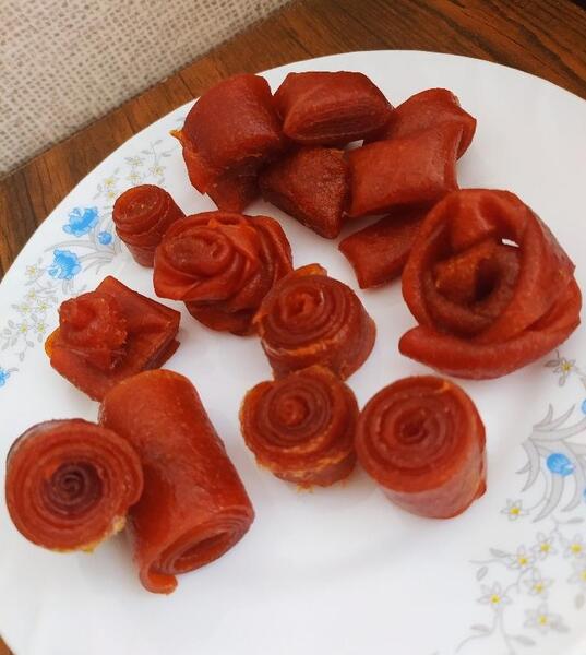 عکس لواشک لقمه ای