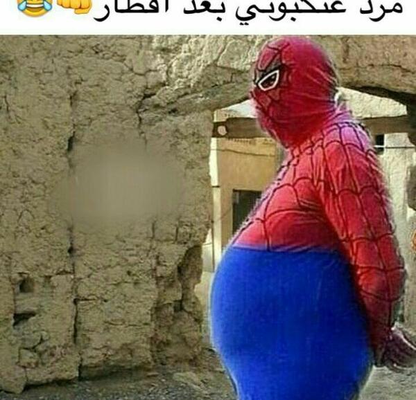 عکس مرد عنکبوتی طنز
