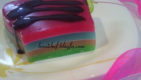 عکس تصاویر ژله بستنی چند رنگ