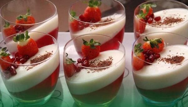عکس تصاویر ژله بستنی چند رنگ