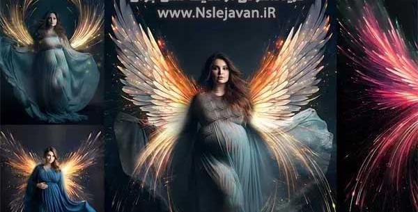 عکس لباس فرشته کودک