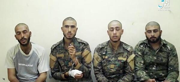 عکس محسن حججی لحظه شهادت
