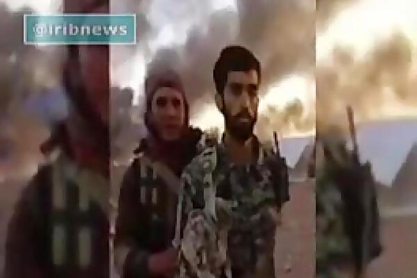 عکس محسن حججی لحظه شهادت