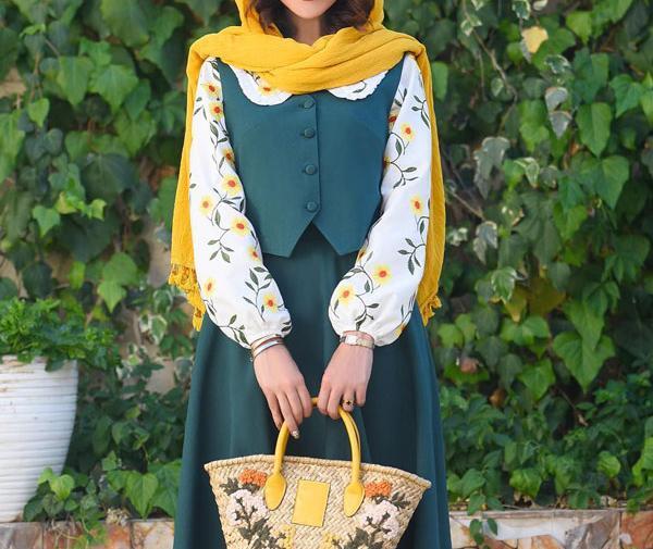 عکس جلیقه دامن زنانه