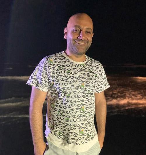 عکس مهران در سریال دل
