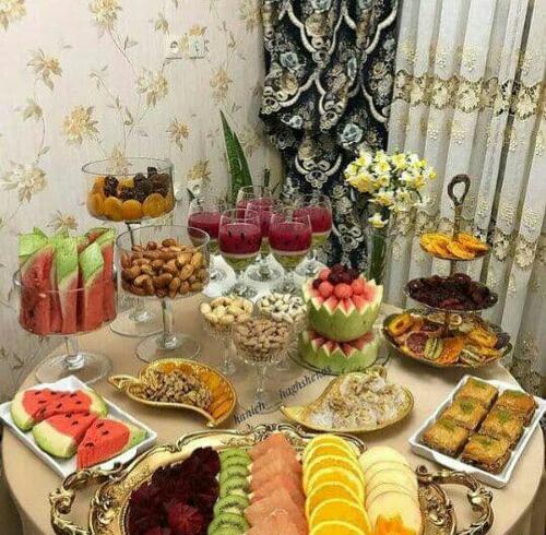عکس دیزاین شب یلدا