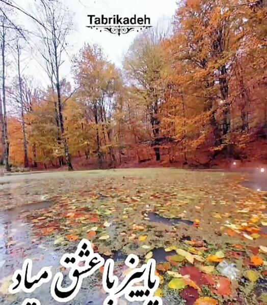 عکس استوری پاییز مبارک
