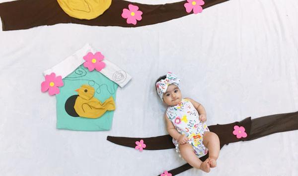 عکس بهاری نوزاد