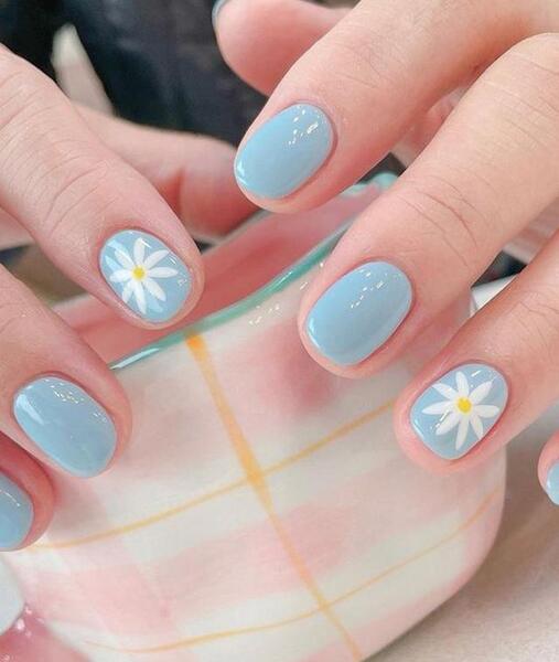 عکس ژلیش ناخن تابستانه