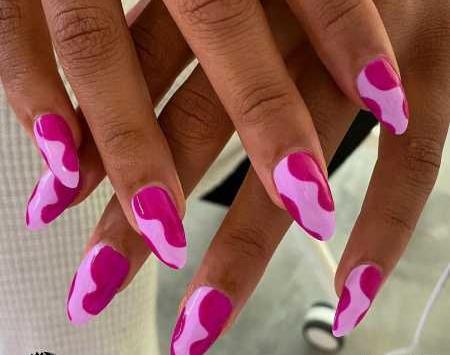 عکس ژلیش ناخن تابستانه