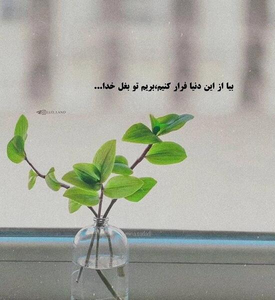 عکس پروفایل خدایا بغلم کن