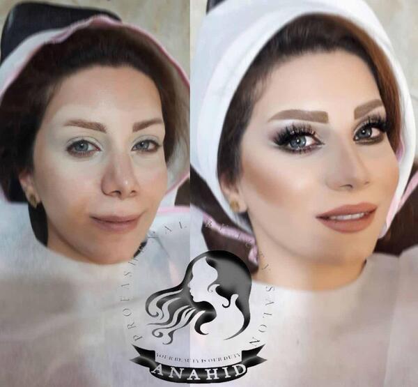 عکس شینیون مو آرایشگاه