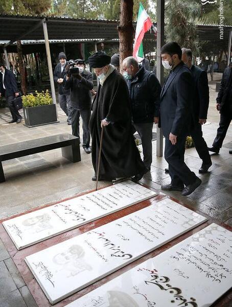عکس قبر خامنه ای