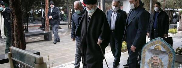 عکس قبر خامنه ای