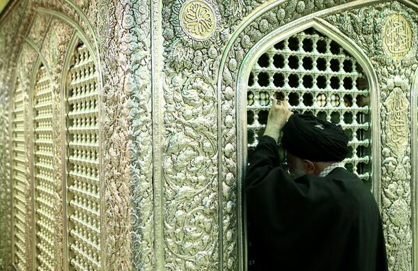 عکس قبر خامنه ای