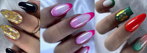 عکس مدل کاشت ناخن کوتاه مربعی
