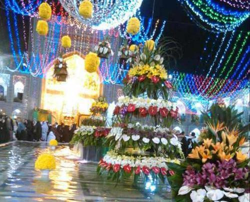 عکس نوشته دلتنگ امام رضا بودن