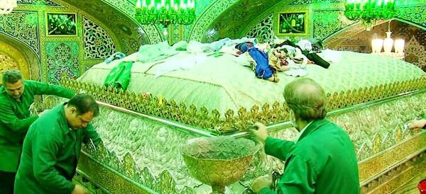عکس حرم ضریح امام رضا