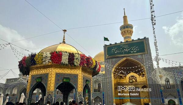 عکس حرم ضریح امام رضا