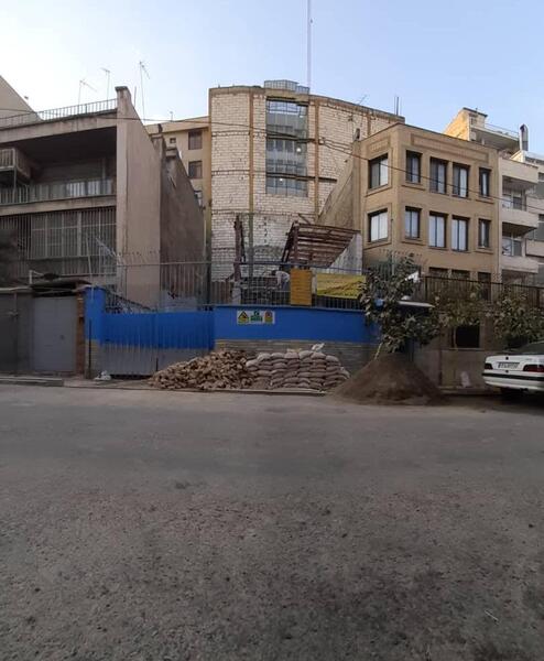 عکس تخریب ساختمان