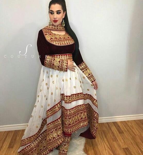 عکس لباس های مجلسی زنانه افغانی