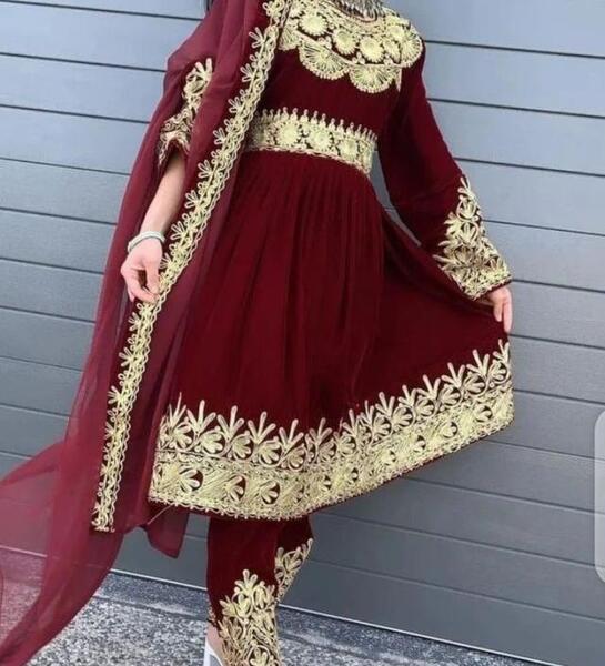 عکس لباس های مجلسی زنانه افغانی