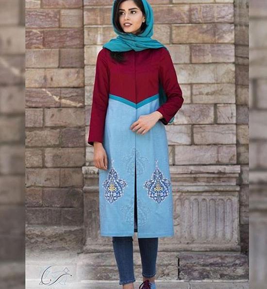 عکس مانتو طرح سنتی