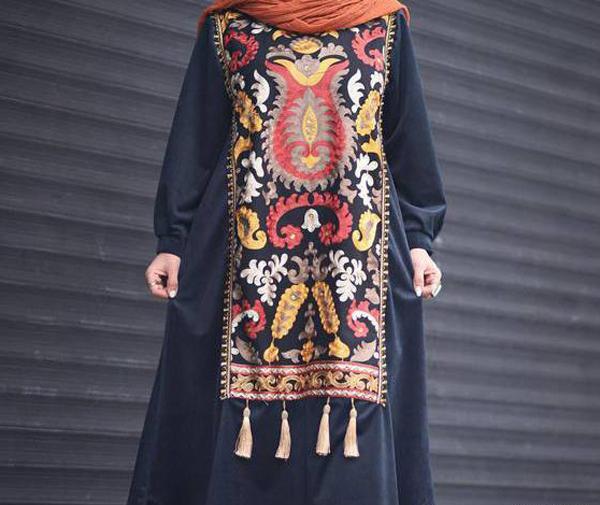عکس مانتو طرح سنتی