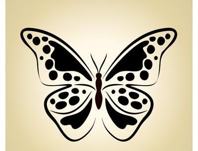 عکس لایه باز پروانه