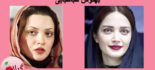 عکس نیکا فلاحی قبل از عمل و بدون ارایش