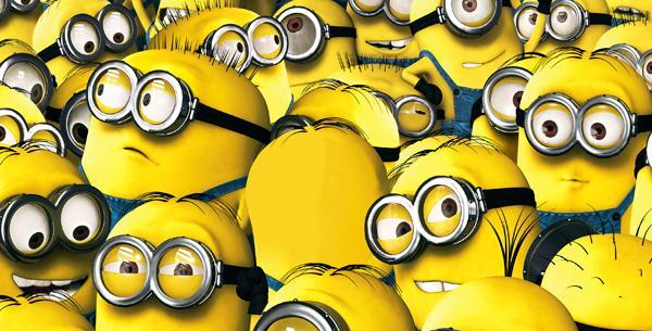 عکس مینیون ها برای گروه