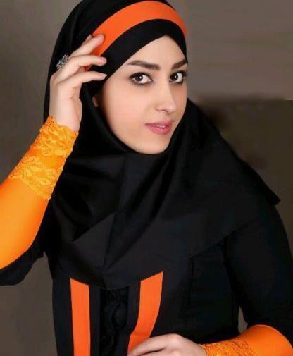 عکس آموزش دوخت مقنعه تل دار