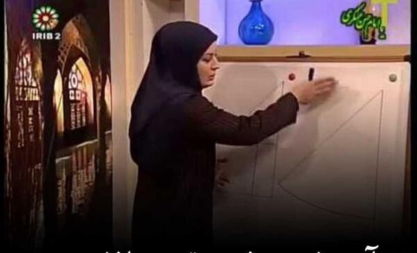 عکس آموزش دوخت مقنعه تل دار