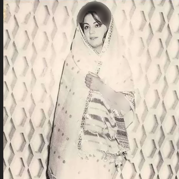 عکس جوانی زهره حمیدی