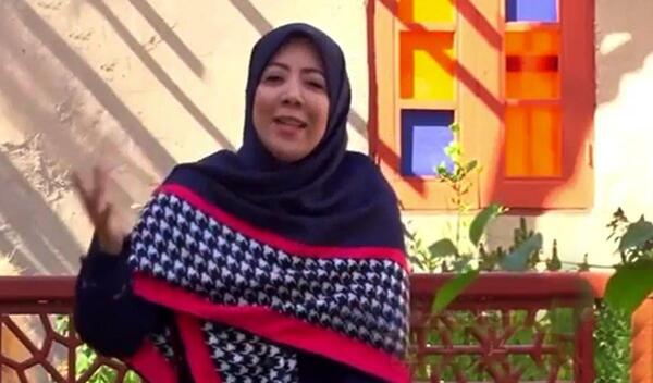 عکس مجری زن عربی