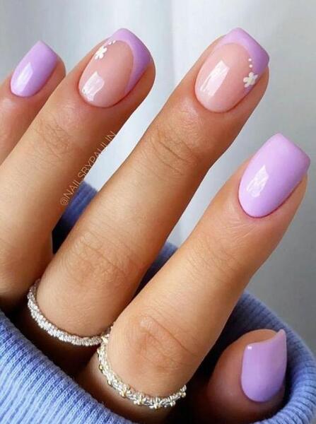 عکس طرح ناخن رنگی رنگی