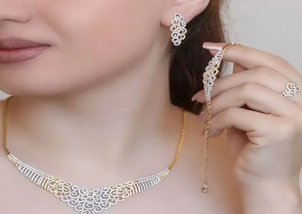 عکس سرویس طلا عروس