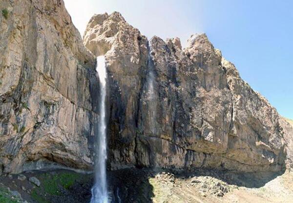 عکس زمستانی جاده چالوس