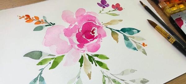 عکس غروب خورشید نقاشی