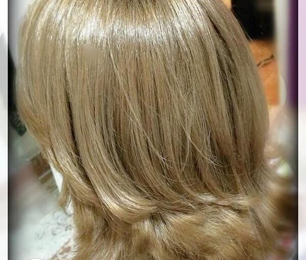عکس رنگ مو روشن