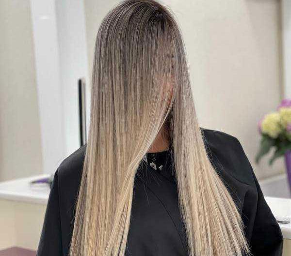 عکس رنگ مو روشن